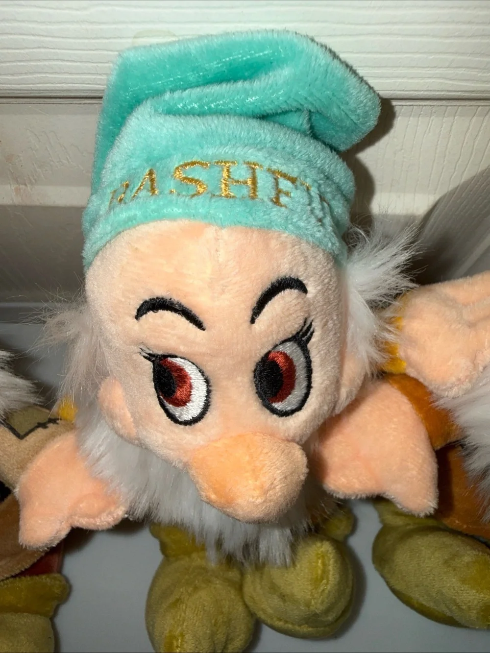 Seven Dwarfs Plush Lot of 3 -  Doc, Bashful, & Sneezy Walt Disney